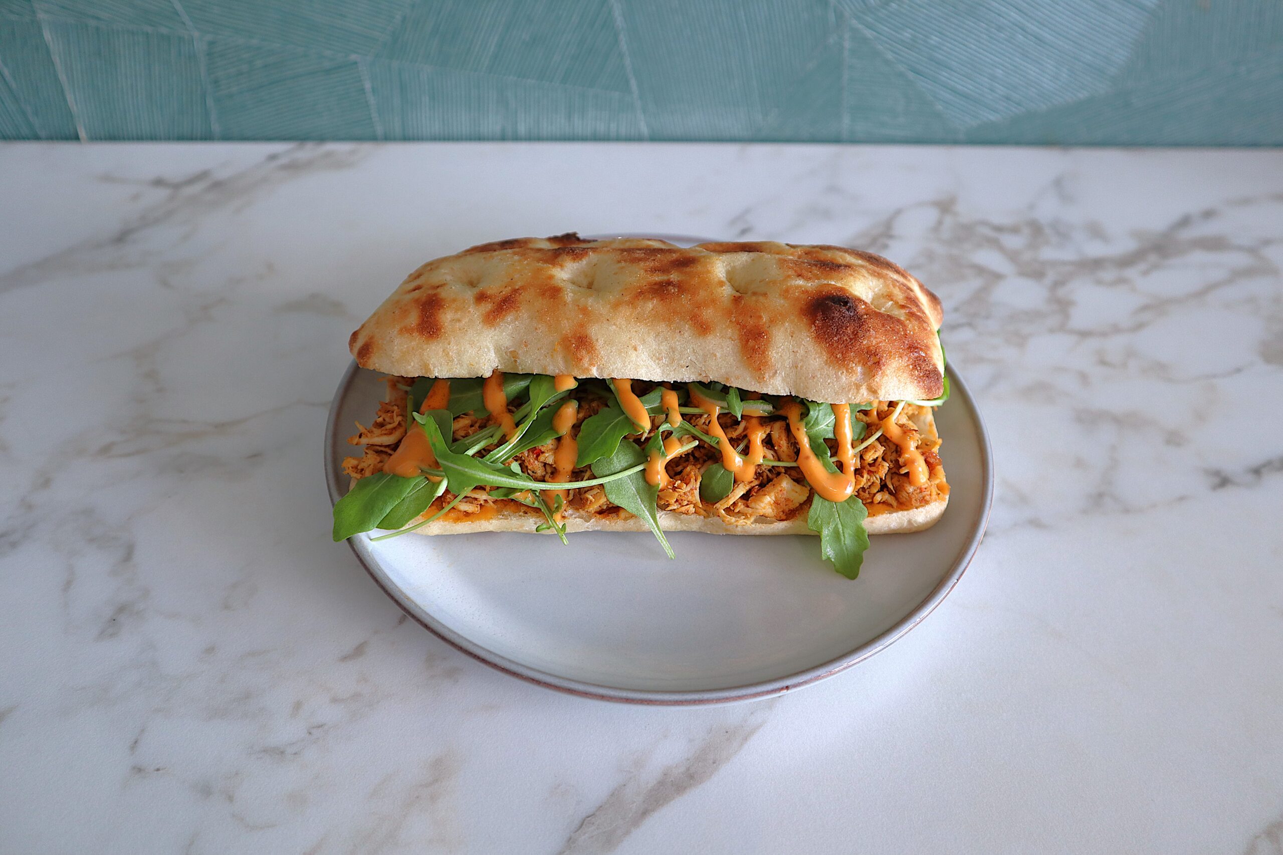 Spicy chicken sandwich